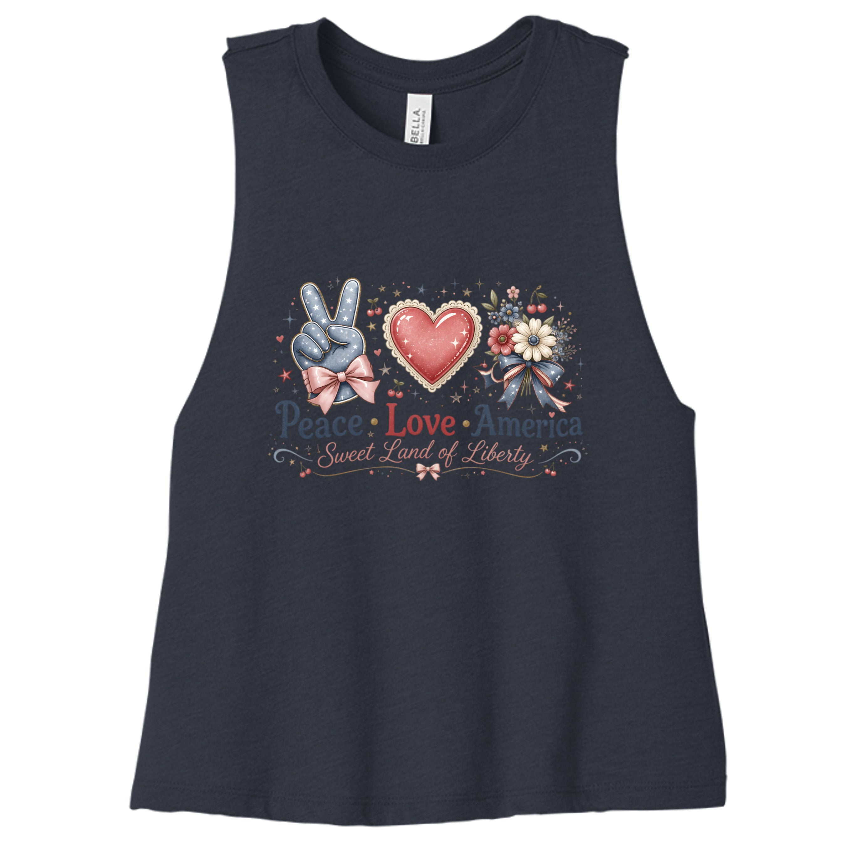 HEATHER NAVY - 6682 - FRONT