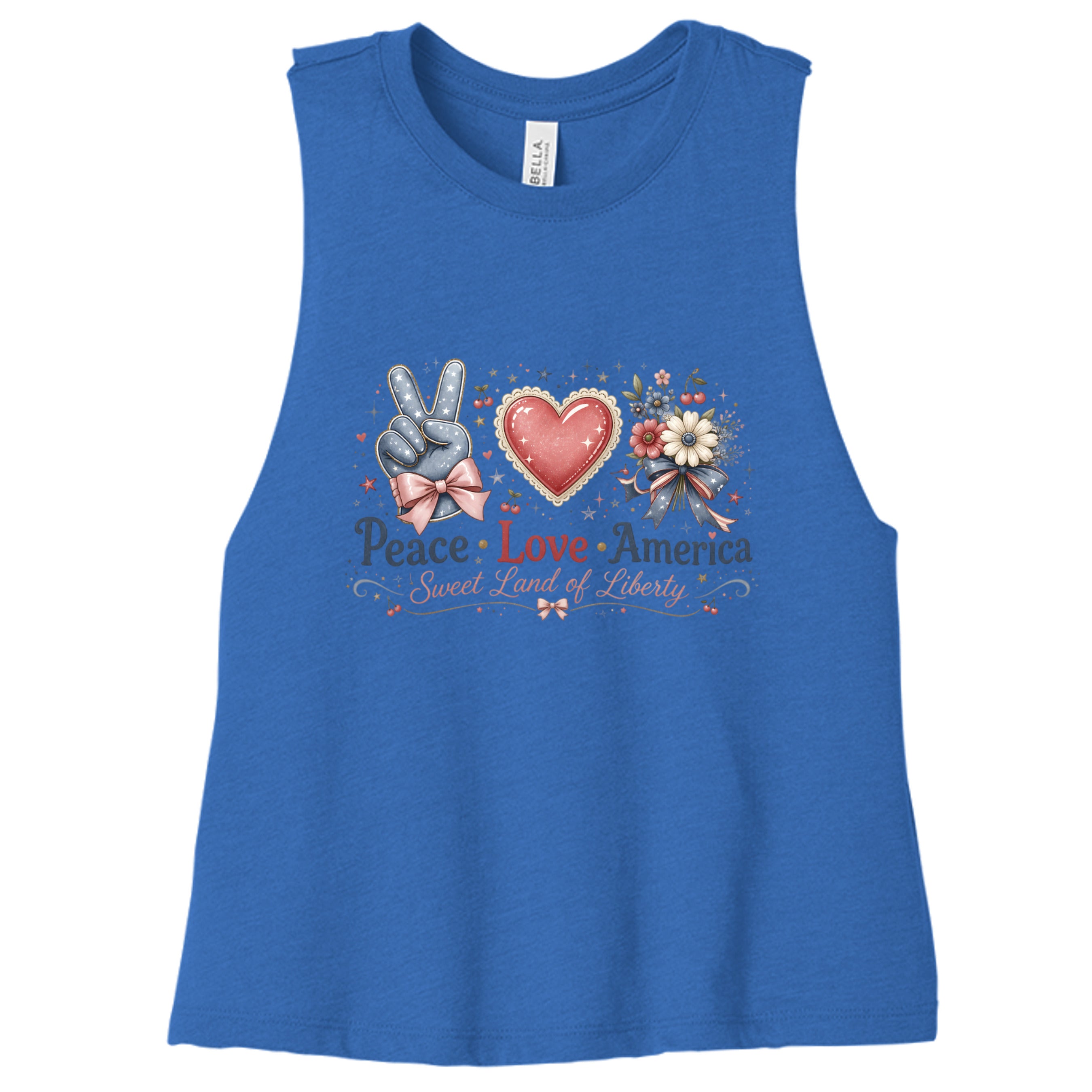 Heather True Royal - 6682 - FRONT