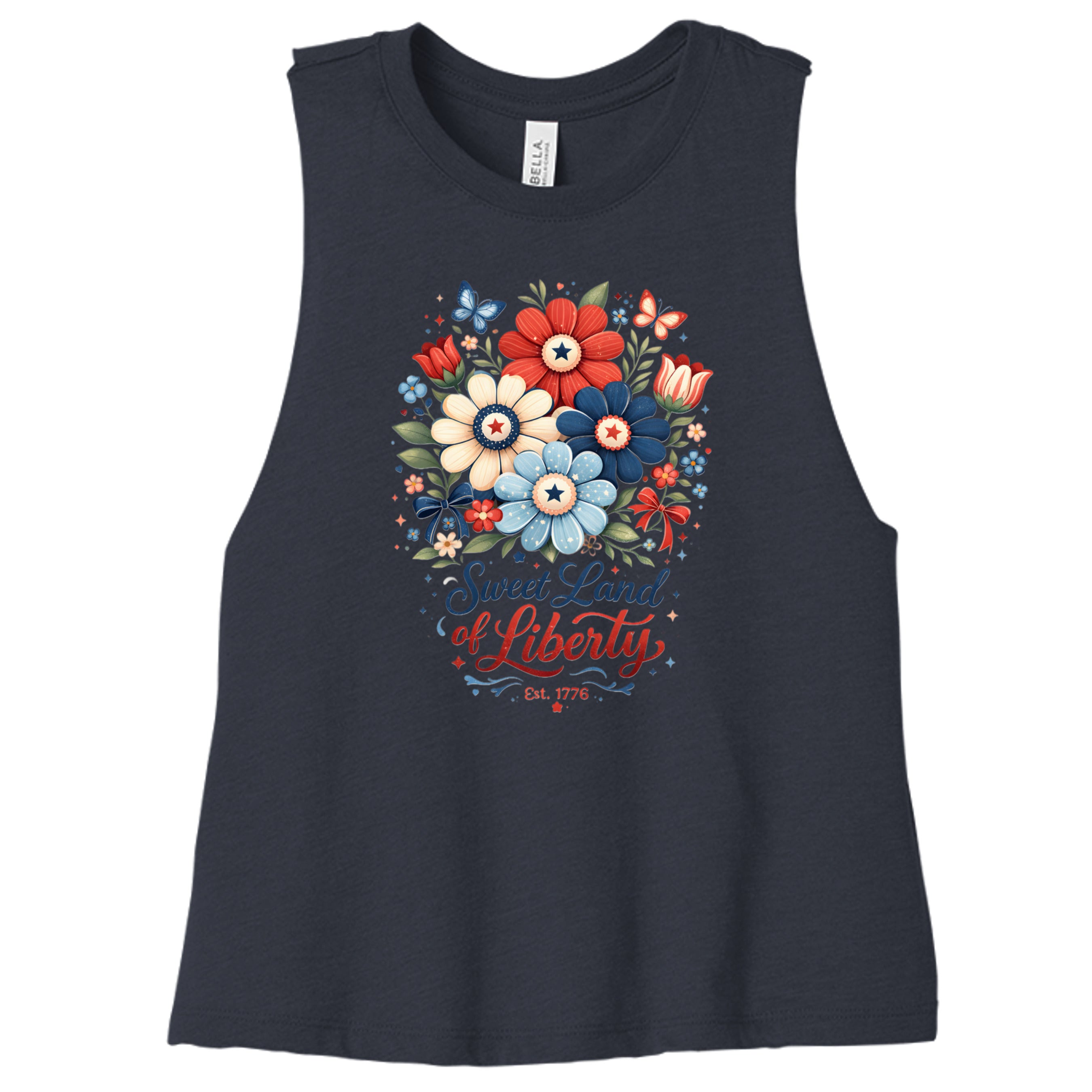 HEATHER NAVY - 6682 - FRONT