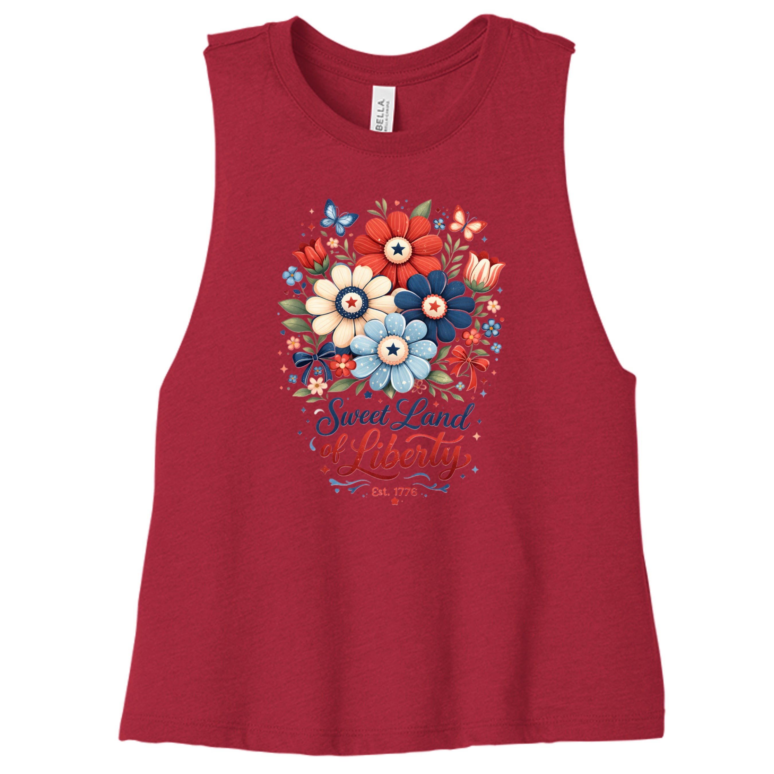 Heather Red - 6682 - FRONT